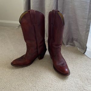 Frye cowboy boots
